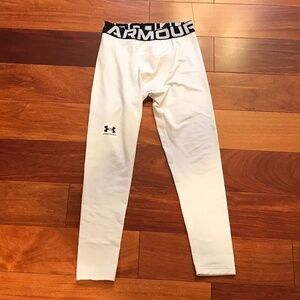 Boys' Youth Under Armour Coldgear Fitted Leggings